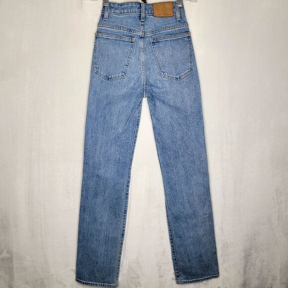 Denim Forum The 90s Naomi Super Hi Stovepipe Jeans Size 23 - Picture 3 of 9
